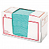 Wet Wipes, 14 x 21, White/Green, 100 Towels/Pack, 9/Carton (8312)