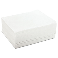 VeraClean Critical Cleaning Wipes, Smooth Texture, 1/4 Fold, 1-Ply, 12 x 13, Unscented, White, 50/Pack, 20 Packs/Carton (8785)