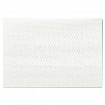 Masslinn Shop Towels, 1-Ply, 12 x 17, Unscented, White, 100/Pack, 12 Packs/Carton (0930)