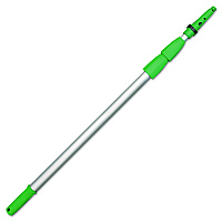 Opti-Loc Extension Pole, 20 ft, Three Sections, Green/Silver (ED600)