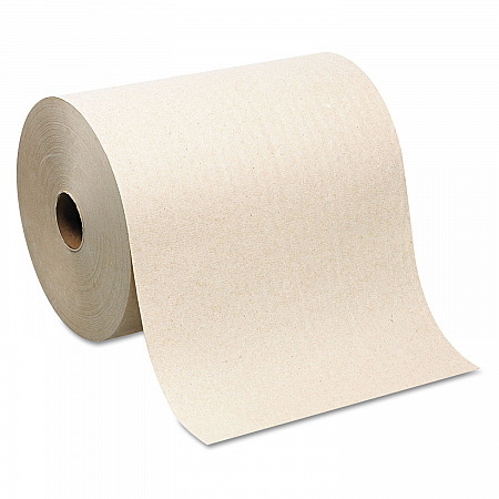 SofPull Hardwound Roll Paper Towel, Nonperforated, 1-Ply, 7.87
