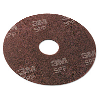 Surface Preparation Pad, 17" Diameter, Maroon, 10/Carton (SPP17)