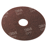 Surface Preparation Pad, 20" Diameter, Maroon, 10/Carton (SPP20)