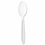 Impress Heavyweight Full-Length Polystyrene Cutlery, Spoon, Plastic, White, 1,000/Carton (HSWT0007)