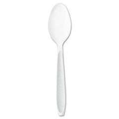 Dart Impress Heavyweight Polystyrene Cutlery, Teaspoon, White, 1000/Carton (HSWT0007)