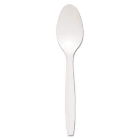 Dart Regal Mediumweight Cutlery, Full-Size, Teaspoon, White, 1000/Carton (S6SW)
