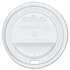 Dart Traveler Cappuccino Style Dome Lid, Fits 10 oz Cups, White, 300/Carton (OFTL310007)
