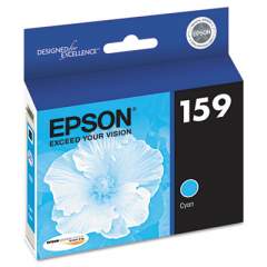 Epson T159220 (159) UltraChrome Hi-Gloss 2 Ink, Cyan