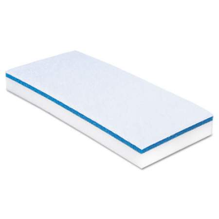 Scotch-Brite Doodlebug Easy Erasing Pad, 4" X 10", White/blue, 20/carton (4610)