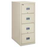 Patriot by FireKing Insulated Fire File, 1-Hour Fire Protection, 4 Legal-Size File Drawers, Parchment, 20.75 x 31.63 x 52.75 (4P2131CPA)
