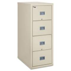 Patriot by FireKing Insulated Fire File, 1-Hour Fire Protection, 4 Legal-Size File Drawers, Parchment, 20.75 x 31.63 x 52.75 (4P2131CPA)