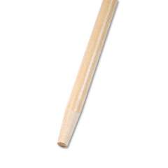 Boardwalk Tapered End Broom Handle, Lacquered Hardwood, 1 1/8 Dia. x 60 Long (125)