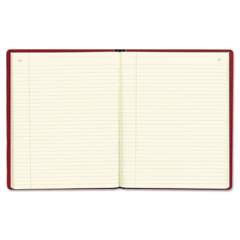 Rediform Red Vinyl Series Journal, 1 Subject, Medium/College Rule, Red Cover, 10 x 7.75, 300 Sheets (57231)