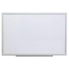 Universal Dry Erase Board, Melamine, 36 x 24, Aluminum Frame (44624)