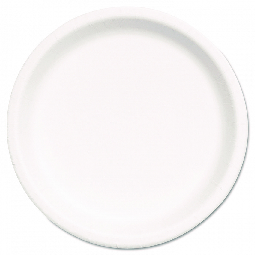 7350008993054, SKILCRAFT Paper Plates, 6" dia, White, 1,000/Box (8993054)