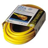 CCI Polar/Solar Indoor-Outdoor Extension Cord With Lighted End, 25ft, Yellow (01687)