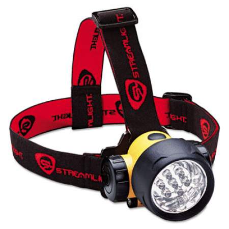 Streamlight SEPTOR LED HEADLAMP, 3 AAA BATTERIES (INCLUDED), YELLOW/BLACK (61052)