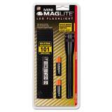 Maglite Mini LED Flashlight, 2 AA Batteries (Included), Black (SP2201H)
