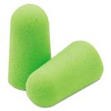 Moldex Pura-Fit Single-Use Earplugs, Cordless, 33NRR, Bright Green, 200 Pairs (6800)