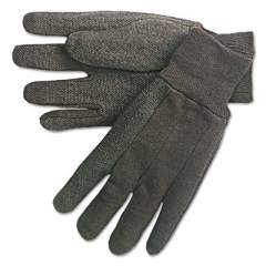 MCR Safety Dotted-Palm Cotton Jersey Gloves, Clute Pattern, Mens (7800)