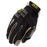 Mechanix Wear Utility Gloves, Large, Black (H1505010)