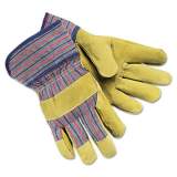 MCR Safety Grain-Leather-Palm Gloves, Large (1950L)