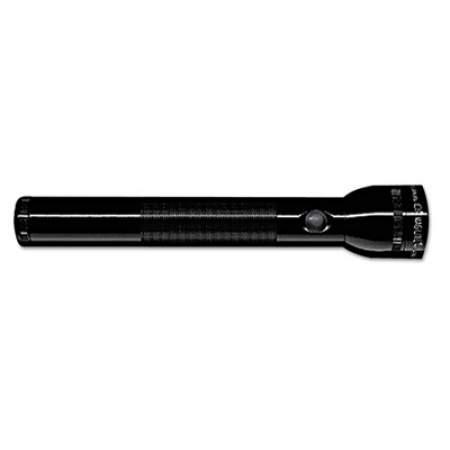 Maglite Standard Flashlight, 2 D Batteries (Sold Separately), Black (S2D016)