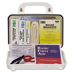 Pac-Kit ANSI Plus #10 Weatherproof First Aid Kit, 76 Pieces, Plastic Case (6410)