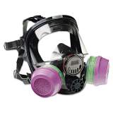 North Safety 7600 Series Full-Facepiece Respirator Mask, Medium/Large (760008A)