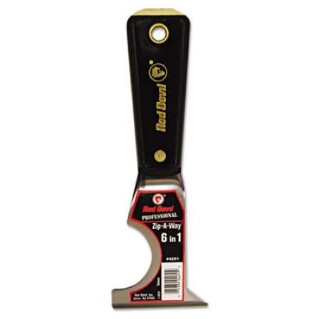 Red Devil Zip-A-Way 6 in-1 Painter's Tool, Nylon Handle (4251)