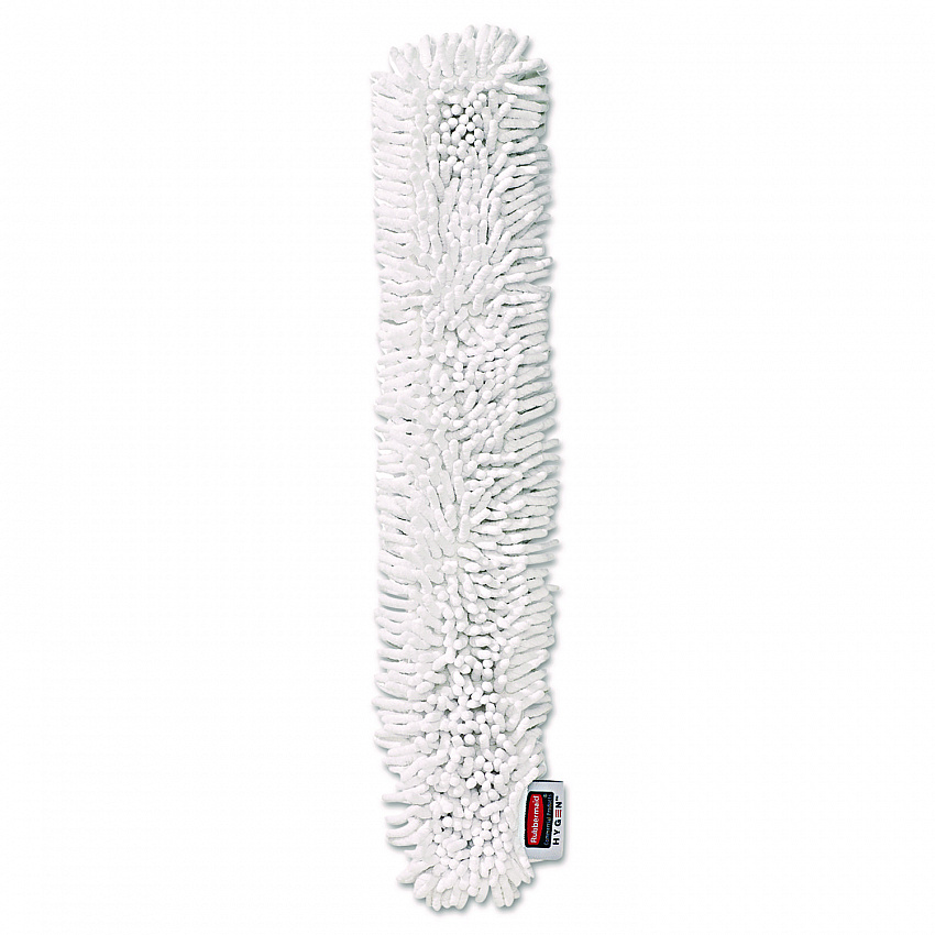 HYGEN Quick-Connect Microfiber Dusting Wand Sleeve, White, 6/Carton (Q853WHI)