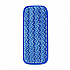 Microfiber Wall/Stair Wet Mopping Pad, 13.75 x 5.5 x 0.5, Blue (Q820BLU)