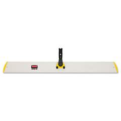 Rubbermaid Commercial HYGEN HYGEN Quick Connect Single-Sided Frame, 36 1/10w x 3 1/2d, Yellow (Q580YEL)