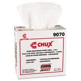 Chix Chux General Purpose Wipers, DRC, 9 1/2 x 16 1/2, White, 900/Carton (9070)