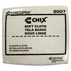 Chix Soft Cloths, 13 x 15, White, 1200/Carton (8007)