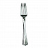 Heavyweight Plastic Forks, Reflections Design, Silver, 600/Carton (610155)