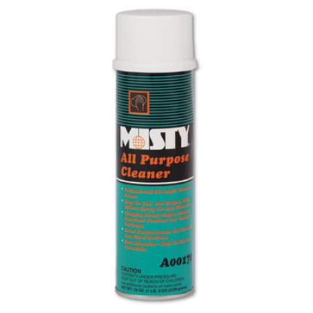 Misty All-Purpose Cleaner, Mint Scent, 19 oz Aerosol Spray, 12/Carton (1001592)
