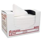 Chix Sports Towels, 14 x 24, White, 100 Towels/Pack, 6 Packs/Carton (8470)