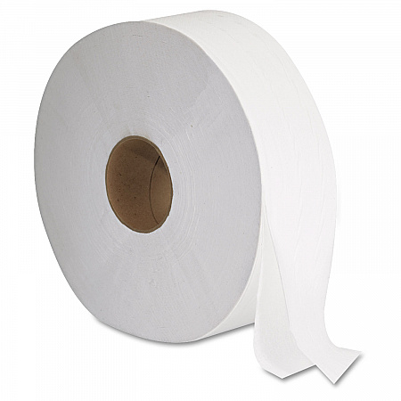 JRT Jumbo Bath Tissue, Septic Safe, 2-Ply, 3.3