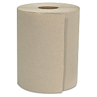 Hardwound Roll Towels, 1-Ply, 8" x 600 ft, Natural, 12 Rolls/Carton (HWTKRFT)
