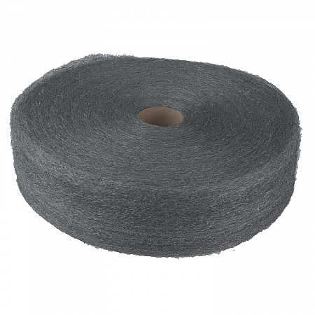 Industrial-Quality Steel Wool Reel, #1 Medium, 5 lb Reel, 6/Carton (105044)