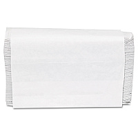 Folded Paper Towels, Multifold, 9 x 9.45, White, 250 Towels/Pack, 16 Packs/Carton (1509)