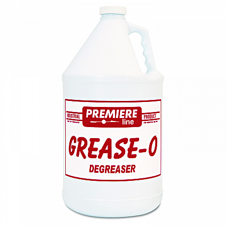 Premier grease-o Extra-Strength Degreaser, 1 gal Bottle, 4/Carton (GREASEO)