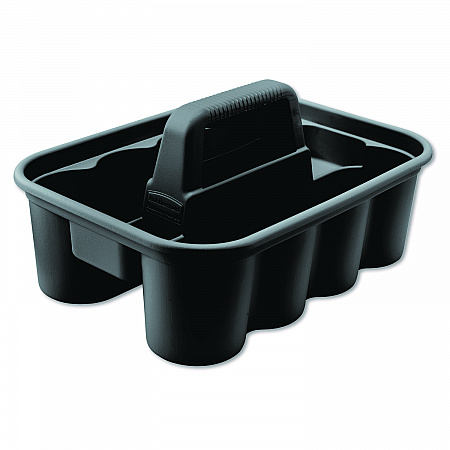 Commercial Deluxe Carry Caddy, Eight Compartments, 15 x 7.4, Black (315488BLA)