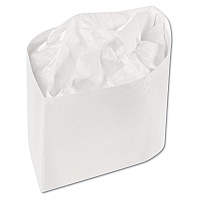 Classy Cap, Crepe Paper, Adjustable, One Size Fits All, White, 100 Caps/Pack, 10 Packs/Carton (RCC2W)