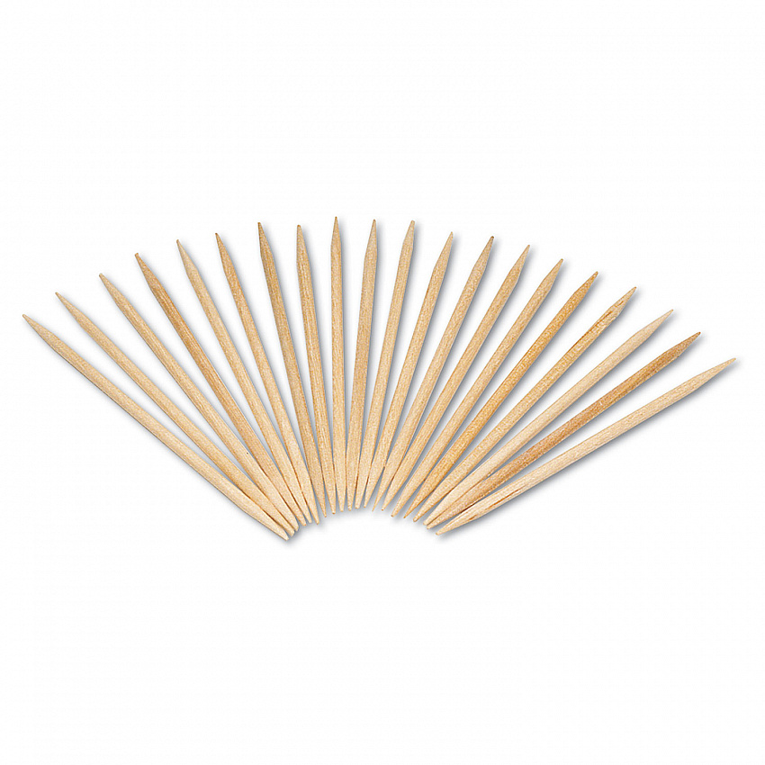 Round Wood Toothpicks, 2.5", Natural, 800/Box, 24 Boxes/Case, 5 Cases/Carton (R820)