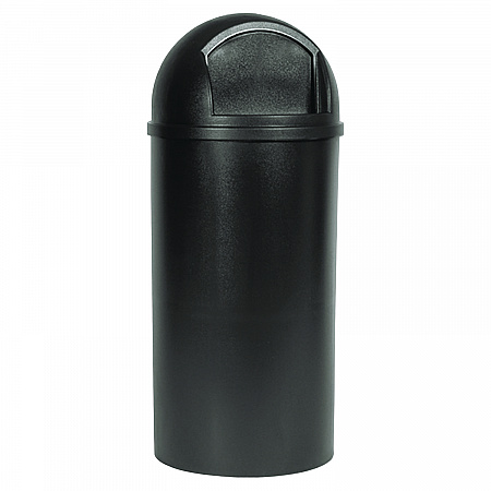 Marshal Classic Container, 15 gal, Plastic, Brown (816088BRO)
