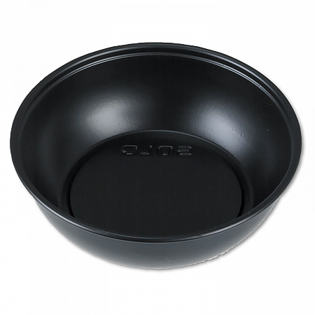 Polystyrene Portion Cups, 5.5 oz, Plastic, Black, 250/Bag, 10 Bags/Carton (DSS50001)