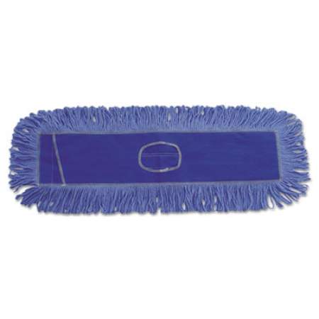 Boardwalk Mop Head, Dust, Looped-End, Cotton/Synthetic Fibers, 24 x 5, Blue (1124)