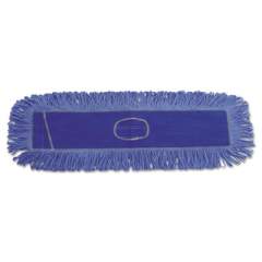 Boardwalk Dust Mop Head, Cotton/Synthetic Blend, 36 x 5, Looped-End, Blue (1136)